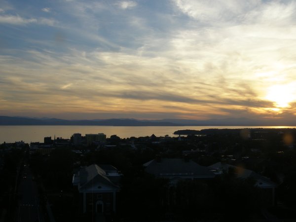 Burlington sunset from June 9, 2026