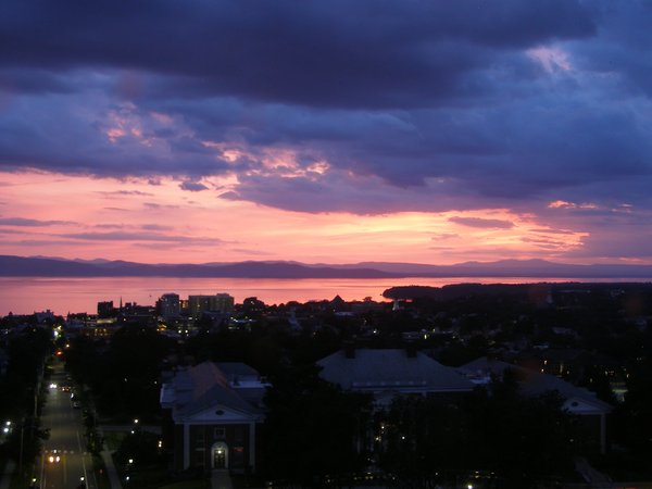 Burlington sunset from June 11, 2026