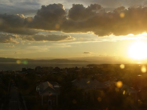 Burlington sunset on Friday, June 12, 2026 at 8:28 PM EDT