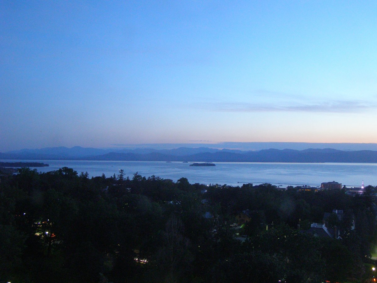 Left view, Burlington sunset on Saturday, June 13, 2026