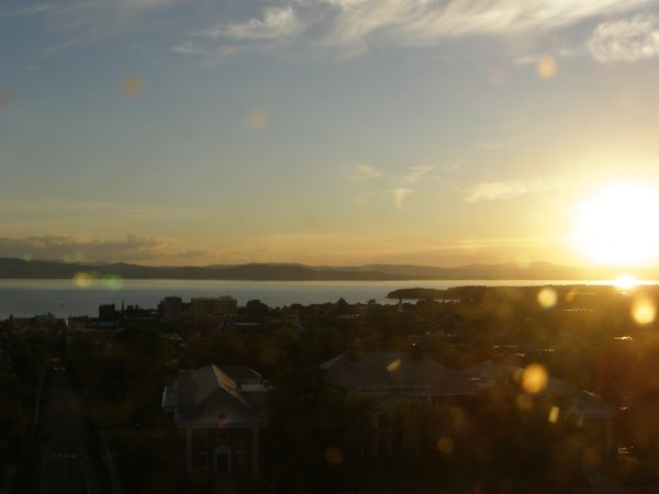 Burlington sunset on Tuesday, June 16, 2026 at 8:18 PM EDT