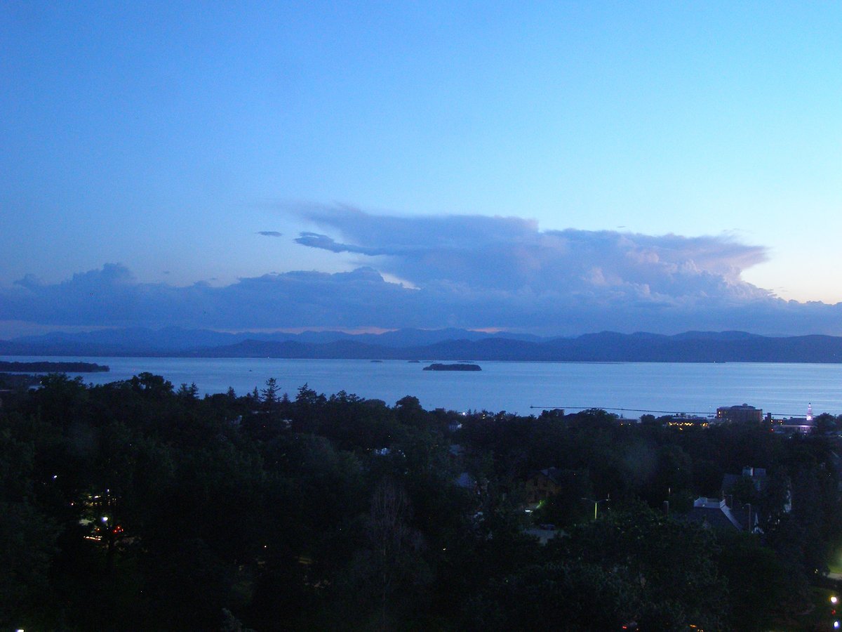 Left view, Burlington sunset on Tuesday, June 16, 2026
