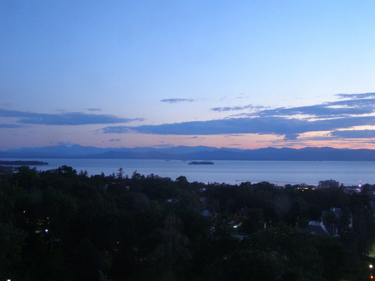 Left view, Burlington sunset on Tuesday, June 23, 2026