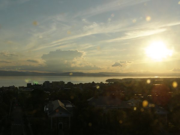 Burlington sunset on Friday, June 26, 2026 at 8:13 PM EDT
