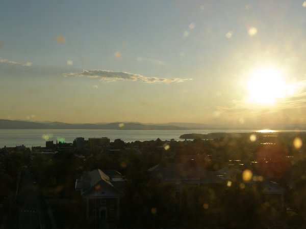 Burlington sunset on Saturday, June 27, 2026 at 8:13 PM EDT