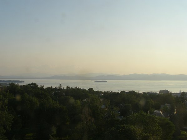 Burlington sunset on Sunday, June 28, 2026 at 7:58 PM EDT