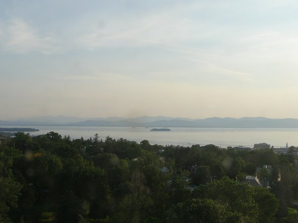 Burlington sunset on Monday, June 29, 2026 at 7:43 PM EDT