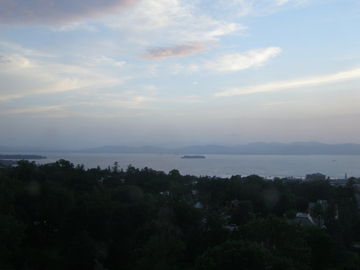 Left view, Burlington sunset on Thursday, July 2, 2026
