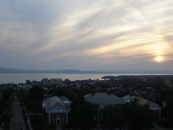 Burlington sunset from July 5, 2026