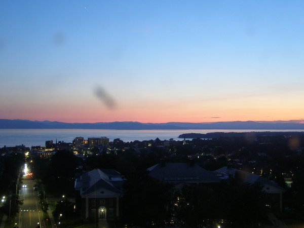 Burlington sunset from July 8, 2026