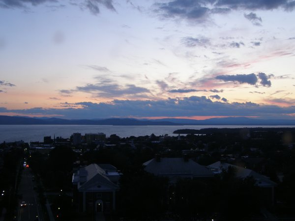 Burlington sunset from July 19, 2026