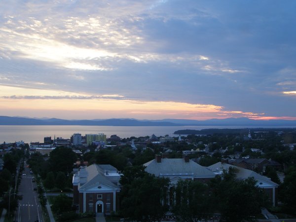 Burlington sunset from July 20, 2026