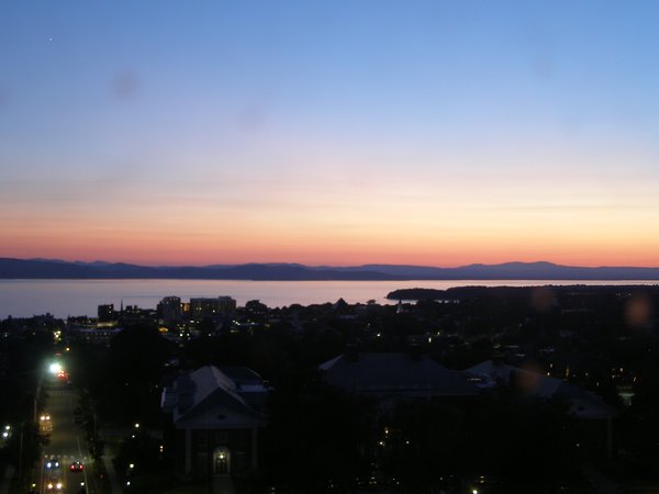 Burlington sunset from July 23, 2026