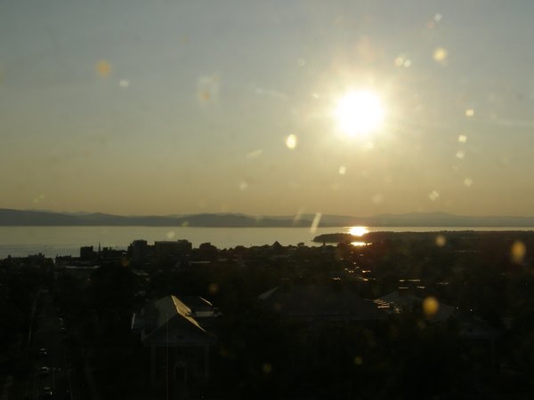 Burlington sunset on Friday, July 24, 2026 at 7:43 PM EDT