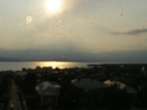 Burlington sunset on Monday, August 10, 2026 at 6:43 PM EDT