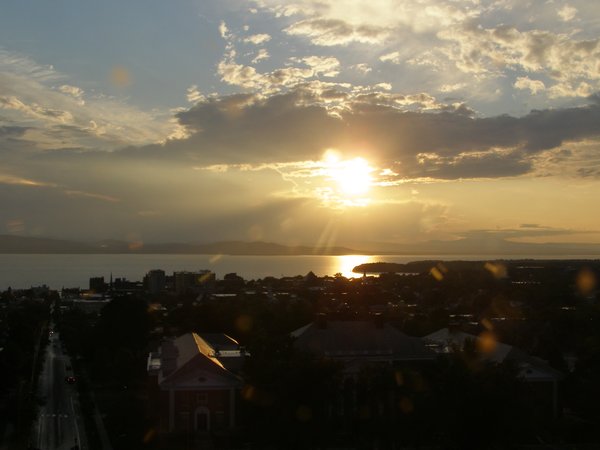 Burlington sunset from August 12, 2026