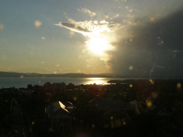 Burlington sunset from August 13, 2026