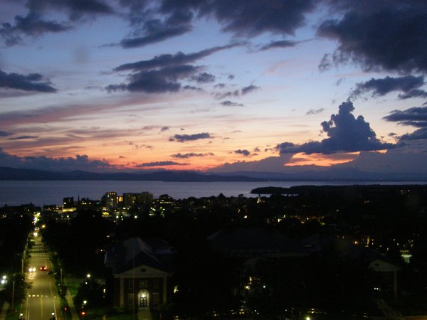 Burlington sunset on Wednesday, August 19, 2026 at 8:43 PM EDT