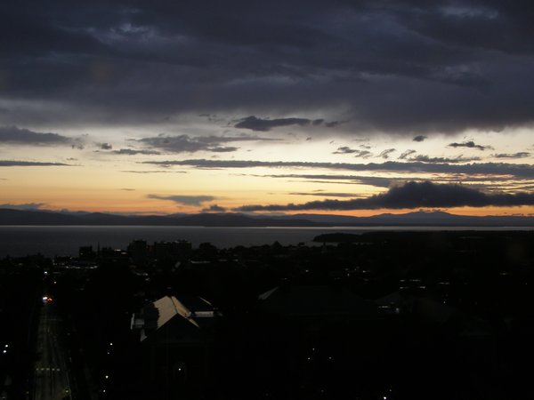 Burlington sunset on Sunday, August 23, 2026 at 8:13 PM EDT