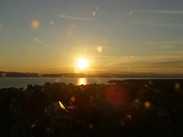 Burlington sunset from August 29, 2026