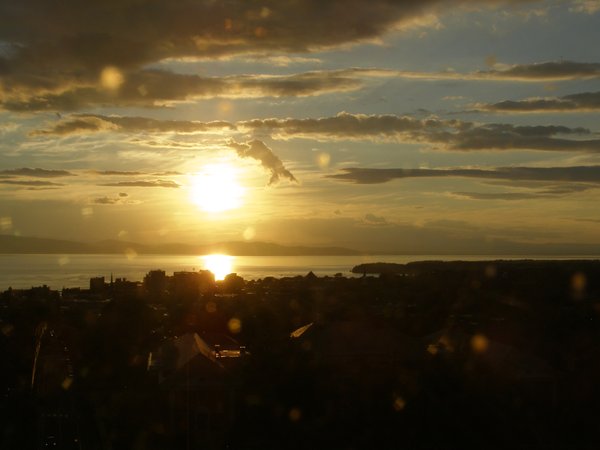 Burlington sunset on Thursday, September 3, 2026 at 7:13 PM EDT
