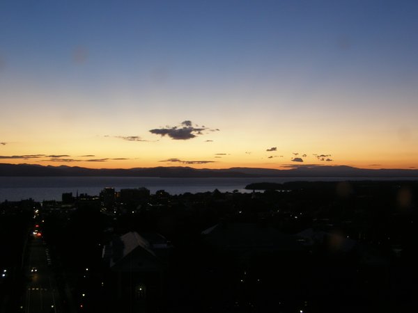 Burlington sunset on Monday, September 14, 2026 at 7:43 PM EDT