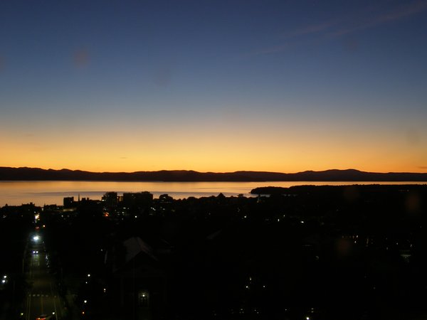 Burlington sunset on Saturday, September 19, 2026 at 7:43 PM EDT