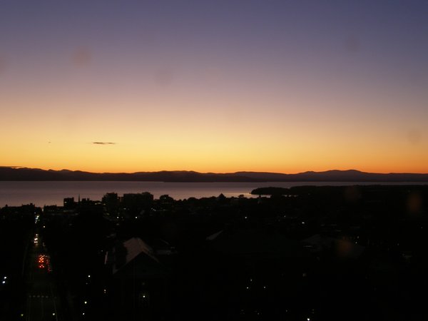 Burlington sunset on Tuesday, September 22, 2026 at 7:28 PM EDT