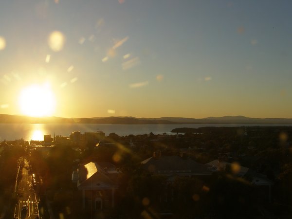 Burlington sunset on Wednesday, September 23, 2026 at 6:43 PM EDT