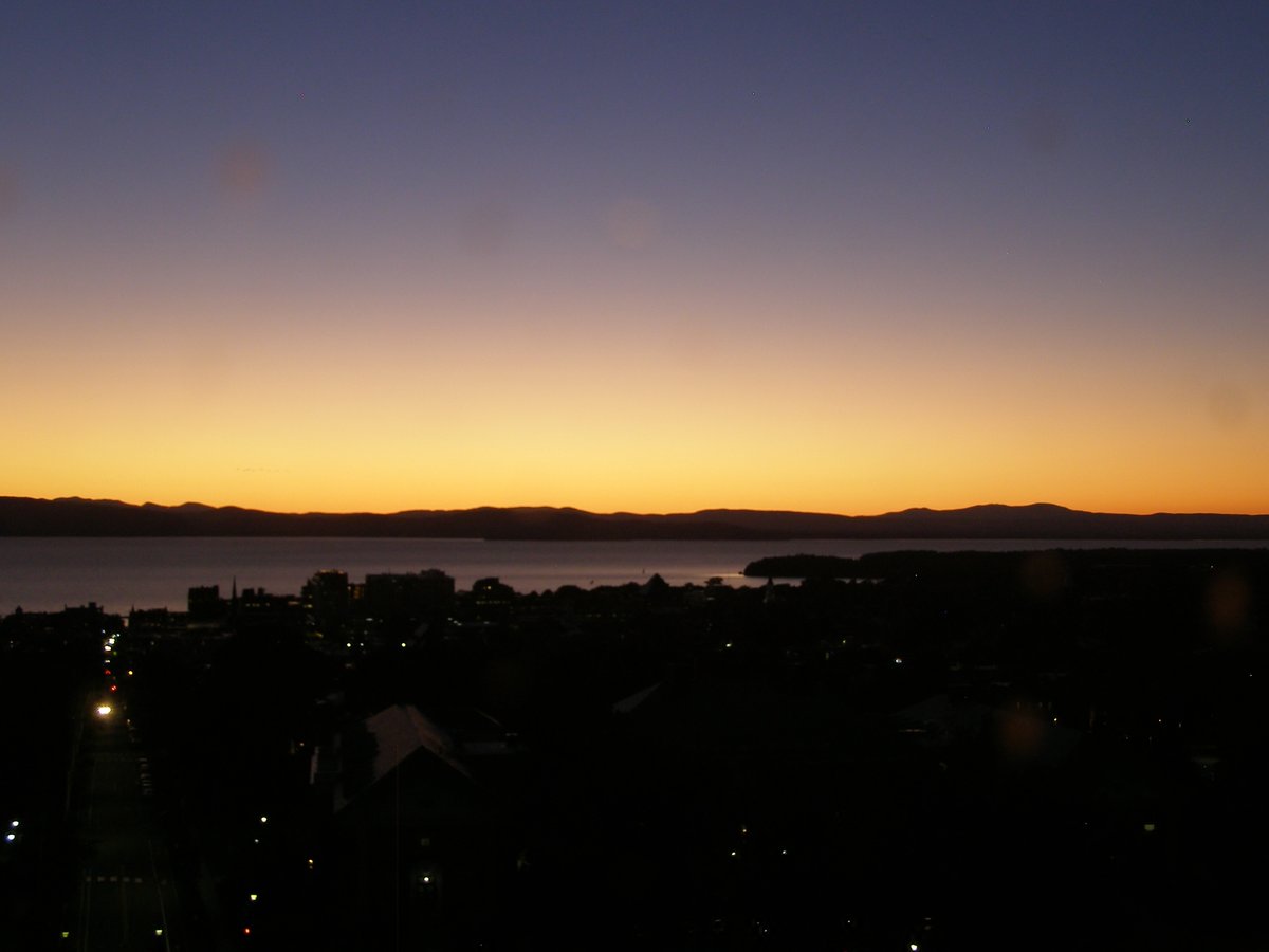Right view, Burlington sunset on Wednesday, September 23, 2026