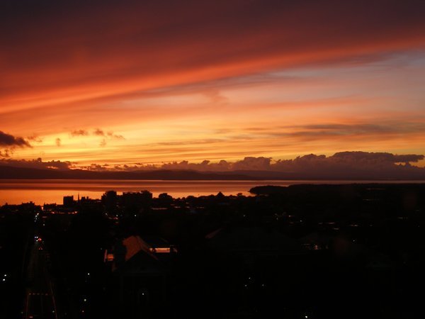 Burlington sunset on Friday, October 2, 2026 at 6:58 PM EDT